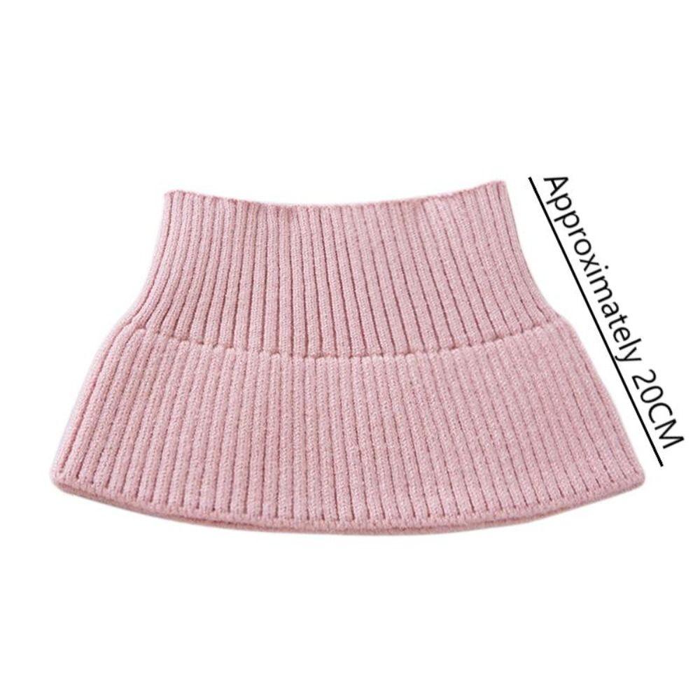 Thicken Fake Collar Neck Protection Knitted Fake Collar Fashion Sweater Collar  Women