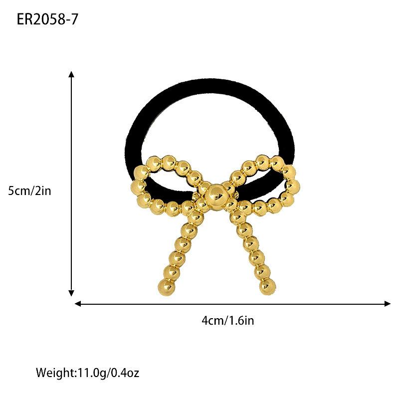 Mode Punk Geometrische Metall Haarspangen Elastische Haargummis Haarseil Stirnbänder Für Damen Mädchen Haarschmuck Geschenke