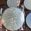 100 ks Laserová fólie - Fólie na odznaky Průhledný kryt Ochranné fólie Materiály na odznaky Nástroje pro výrobu 58mm odznaků