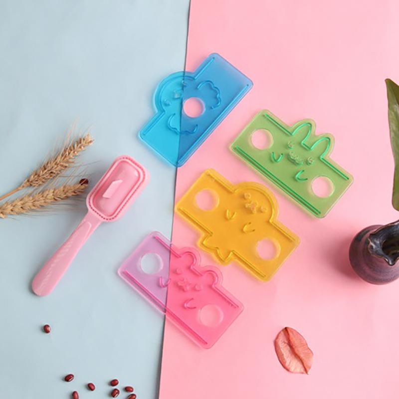 Creative 5 In 1 Cartoon Mould Rice Ball Mold Onigiri Shape And Dry Roasted Seaweed Cutter Set Kitchen Diy Mold Gadget