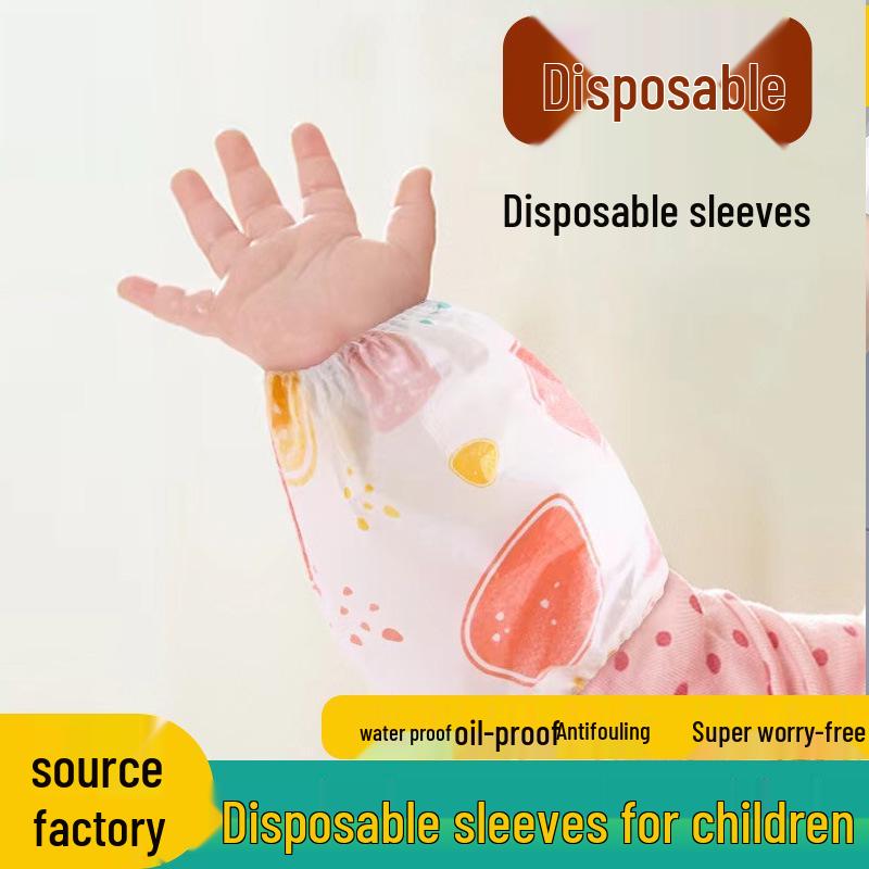 Children's Waterproof Disposable Protective Sleeves for Boys and Girls - Anti-Dirt, Ideal for All Seasons