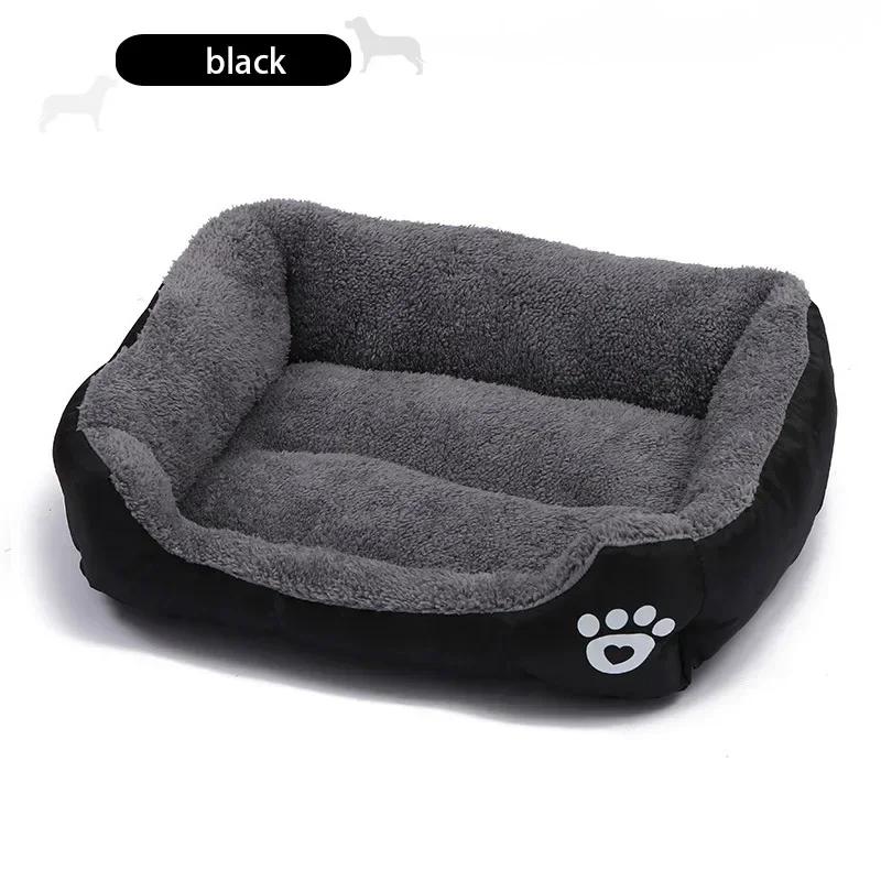 Dog Bed Pets House for Puppy Small Medium Large XXL Supplies Kennel Mat Nesk Sleeping Plush Washable Cat Cushion Products Indoor