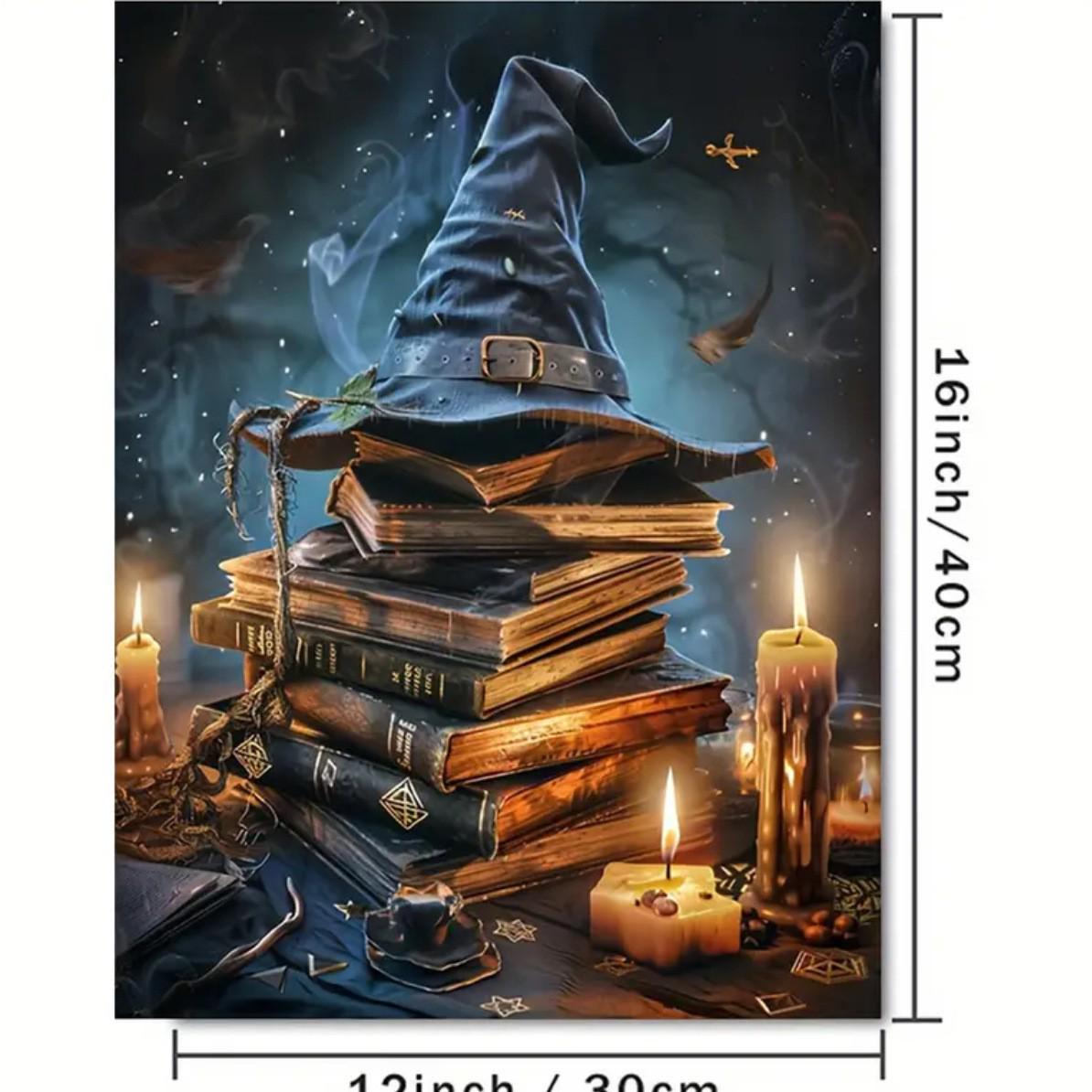 

Xi Yin Halloween Art Painting - Victoria College Decor 20x25