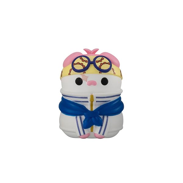 MEGA CAT PROJECT One Piece Nyampys Luffy the Navy Approximately 30mm PVC Finished Figure Nyan! Vs. (BOX) Pre-painted