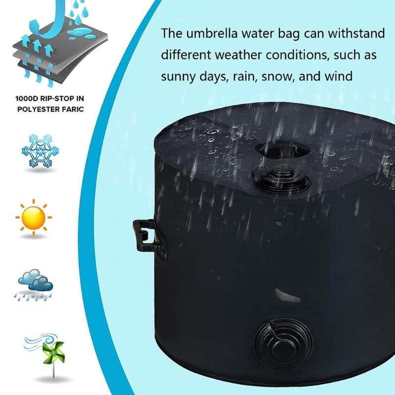 Universals Water Weighted Sandbag Base Windproofed Water Ballasts Sandbag for Cantilevers Umbrellas