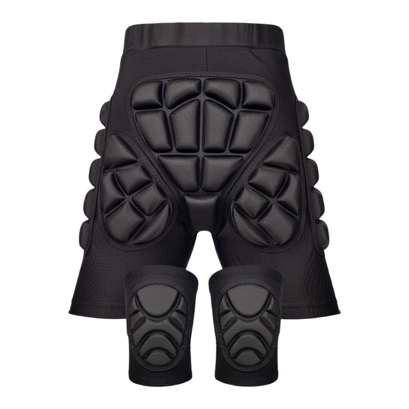 Ski Hip Protector Pants Thickened Hip-covering Pants Knee Pads Ice Skating And Fall Prevention Outdoor Ski Protective Gear