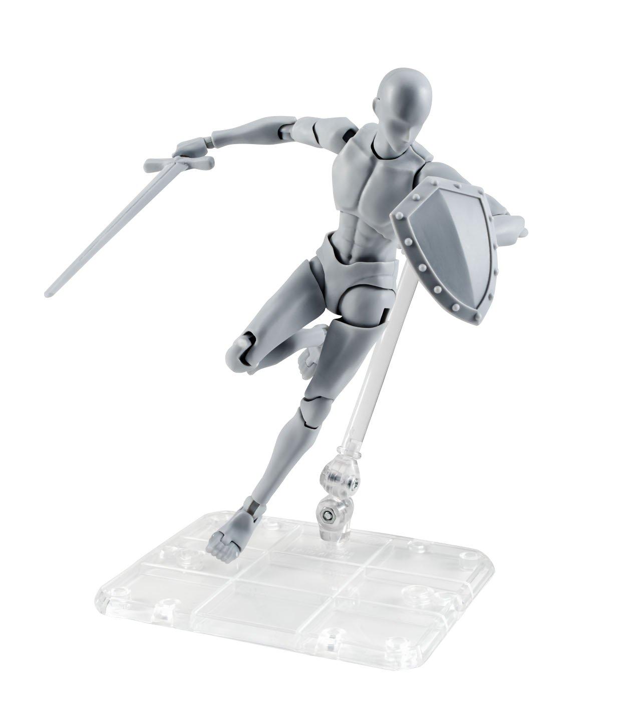 

TAMASHII NATIONS Edition DX SET Color Approximately 145mm ABS PVC Painted Movable Figure S.H.Figuarts Body-kun -Takarai Masato- (Gray Ver.) &