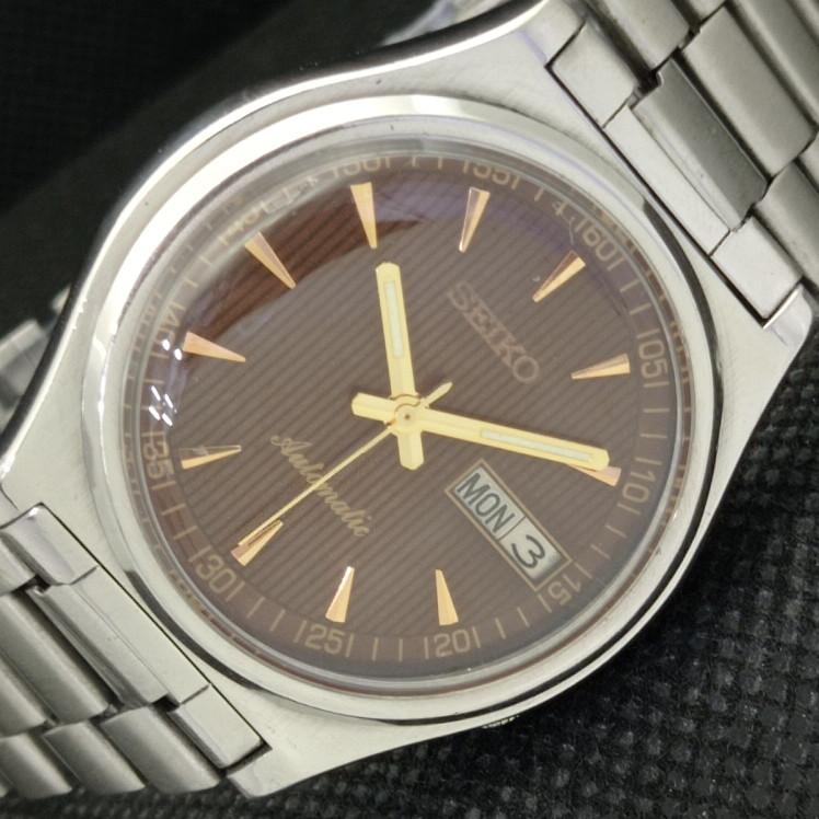 

Б/У винтажные мужские часы SEIKO 5 AUTO 7009A из Японии D/D коричневого цвета 608e-a315903-2 SKU608e-a315903