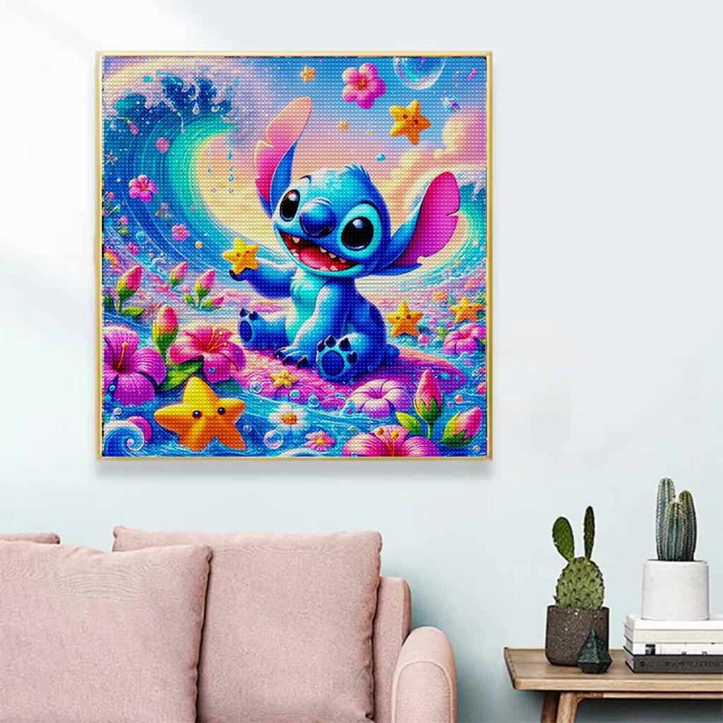 DIY Diamond Painting Round Diamond Lovely Stitch Full Diamond Mosaic Home Decoration Painting Cross Stitch Kit