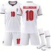 מונדיאל 2026 אנגליה בית #10 BELLINGHAM סט אימון ספורט עם גרביים לבני נוער, ילדים ומבוגרים שם מותאם אישית ערכות כדורגל