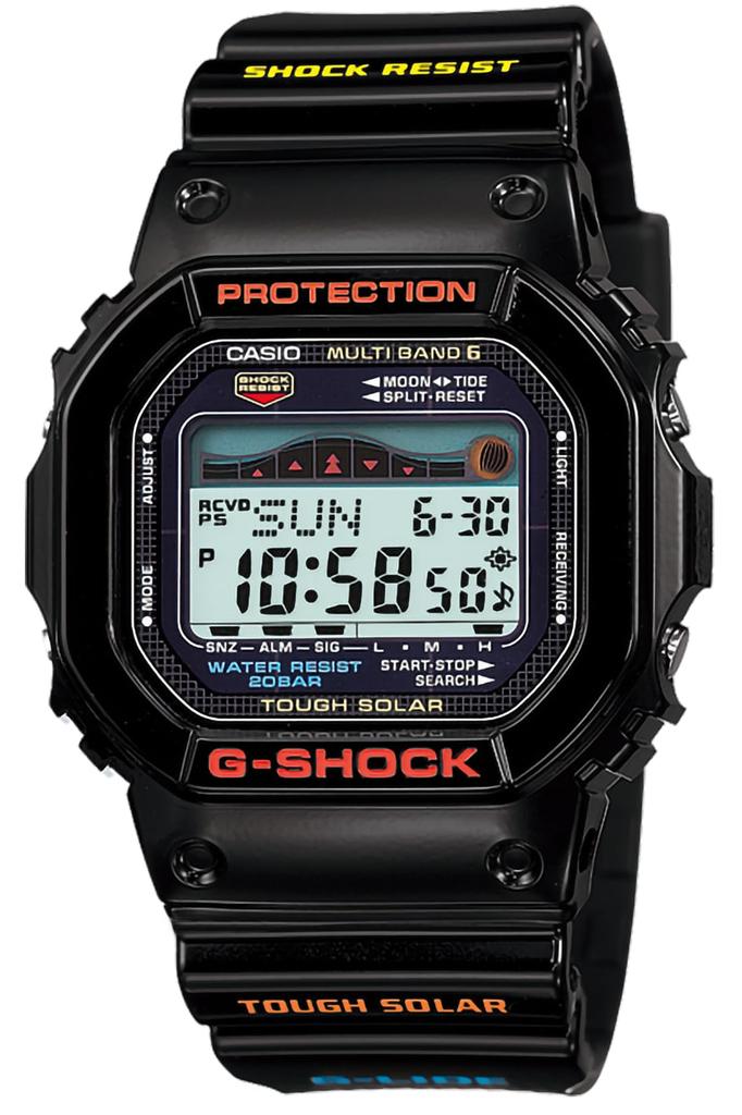 Casio Solar Watch Black G-Shock G-LIDE Radio-Controlled GWX-5600-1JF Men's