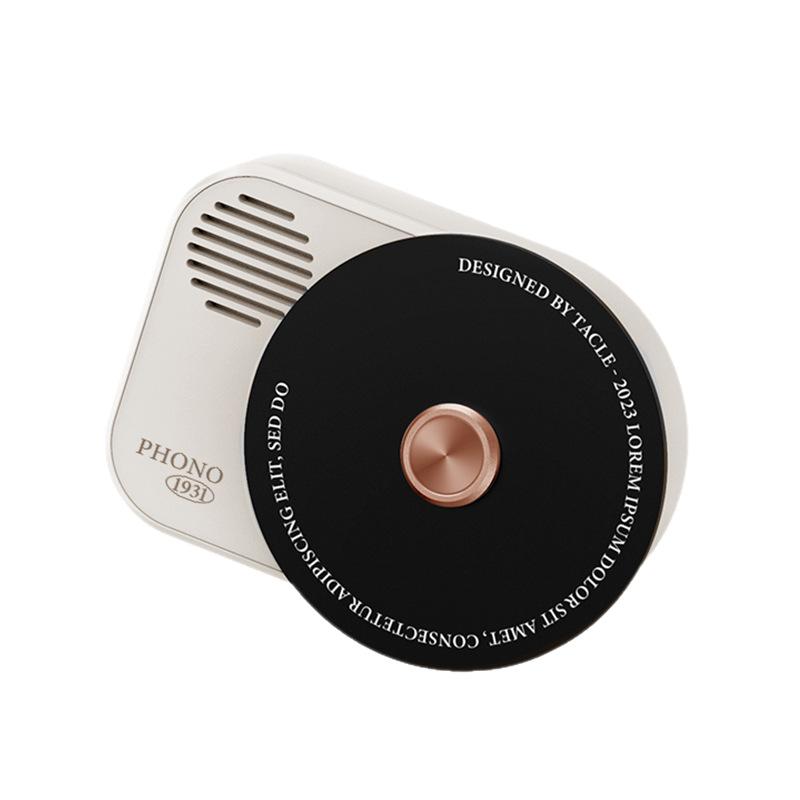 Car Air Fresheners Retro Creative Car Fragrance Phonograph Air Outlet Rotating Perfume Accessory Unique Auto Aromatherapy