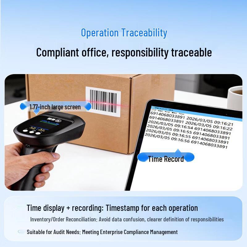 Comi EW-5800 PRO Wireless Bluetooth Barcode Scanner