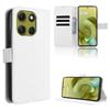 For Motorola Moto G86 Power 5G Leather Wallet Case with Strap Diamond Texture Phone Cover