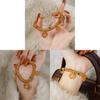Traditional Copper Pendant Bracelet With Gold Plating For Women Gift Ethnic Style