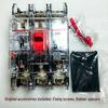 Transparent Plastic Case Circuit Breaker with Earth Leakage Protection 4P, 100A/125A/63A, Model CDM3LT-125S/4300