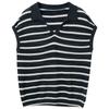 Women's Striped Lyocell Knit Polo Shirt