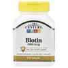 Biotin, 5,000 Mcg, 110 Capsules