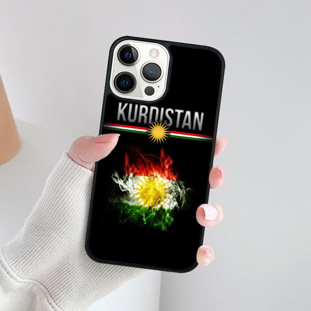 Kurdistan Flag Phone Case Cover For iPhone 17 Air 16 15 14 Plus Apple 16 11 12 13 Pro Max Coque