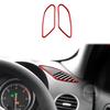 Real Soft Carbon Fiber Sticker Car Co-pilot Storage Box Accessories For Alfa Romeo 159 2005-2017 2018 2019 2020 2025 2025 2025