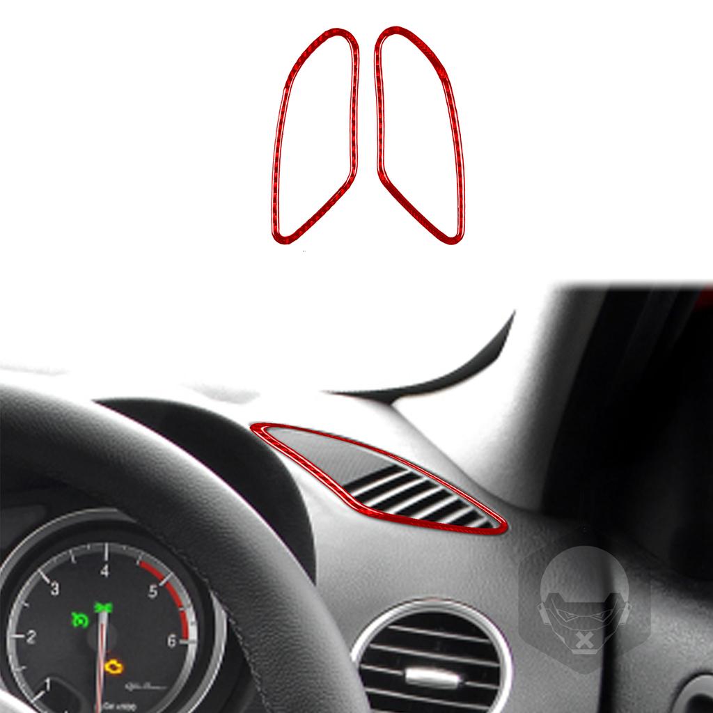 Real Soft Carbon Fiber Sticker Car Co-pilot Storage Box Accessories For Alfa Romeo 159 2005-2017 2018 2019 2020 2025 2025 2025