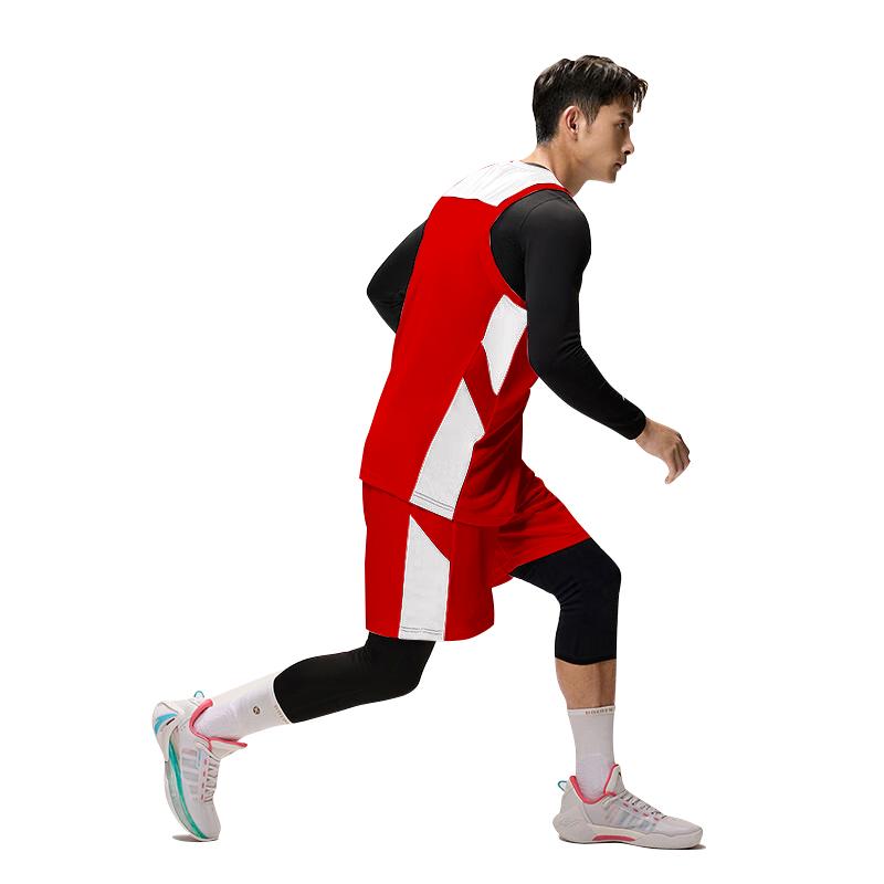 Anta Basketball Collection Basketball Suit Men's Vermilion 952351201-3