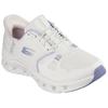 Skechers Glide Step Pro Flexible Comfortable Low Top Casual Shoes Women Sneaker White Purple 150420-NTMT