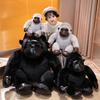 Simulation Cartoon Gorilla Doll Plush Toy Girl Pillow Large Monkey Doll Gift