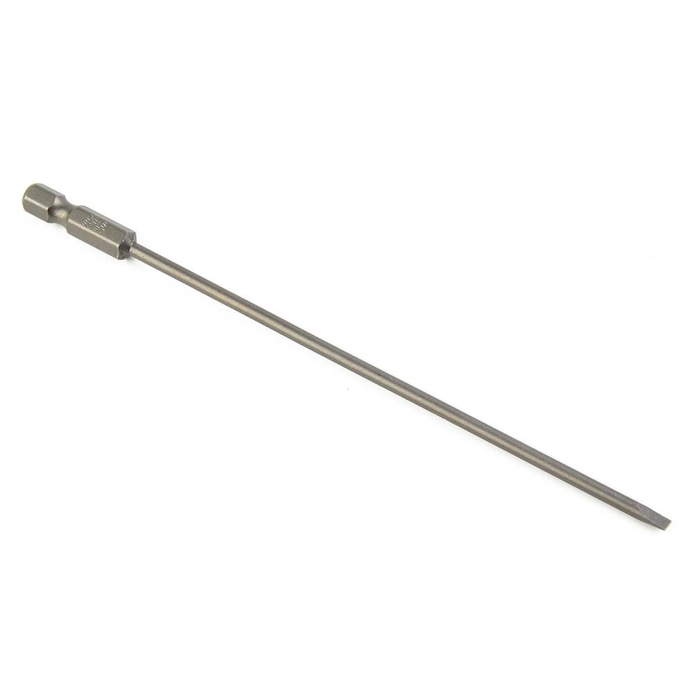 150mm Long Screwdriver Bit Electric Flat Head Manual