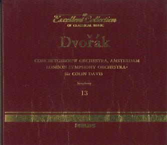 CD SIR COLIN DAVIS - Dvorak 13 MP113 PHILIPS Japan Classical Used