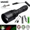 3in1 Multicolor Zoom Flashlight Tactical White/Red/Green Lighting Flashlight Torch Zoomable Outdoor Hunting Hiking Camping Torch