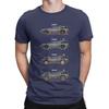 Men T-Shirts Retro Style Back To The Future Leisure Cotton Tee Shirt Short Sleeve T Shirts Round Neck Tops Plus Size