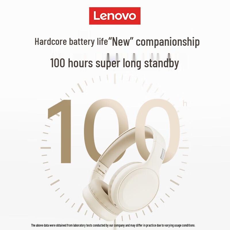 Lenovo TH10 Over-Ear Bluetooth Headphones