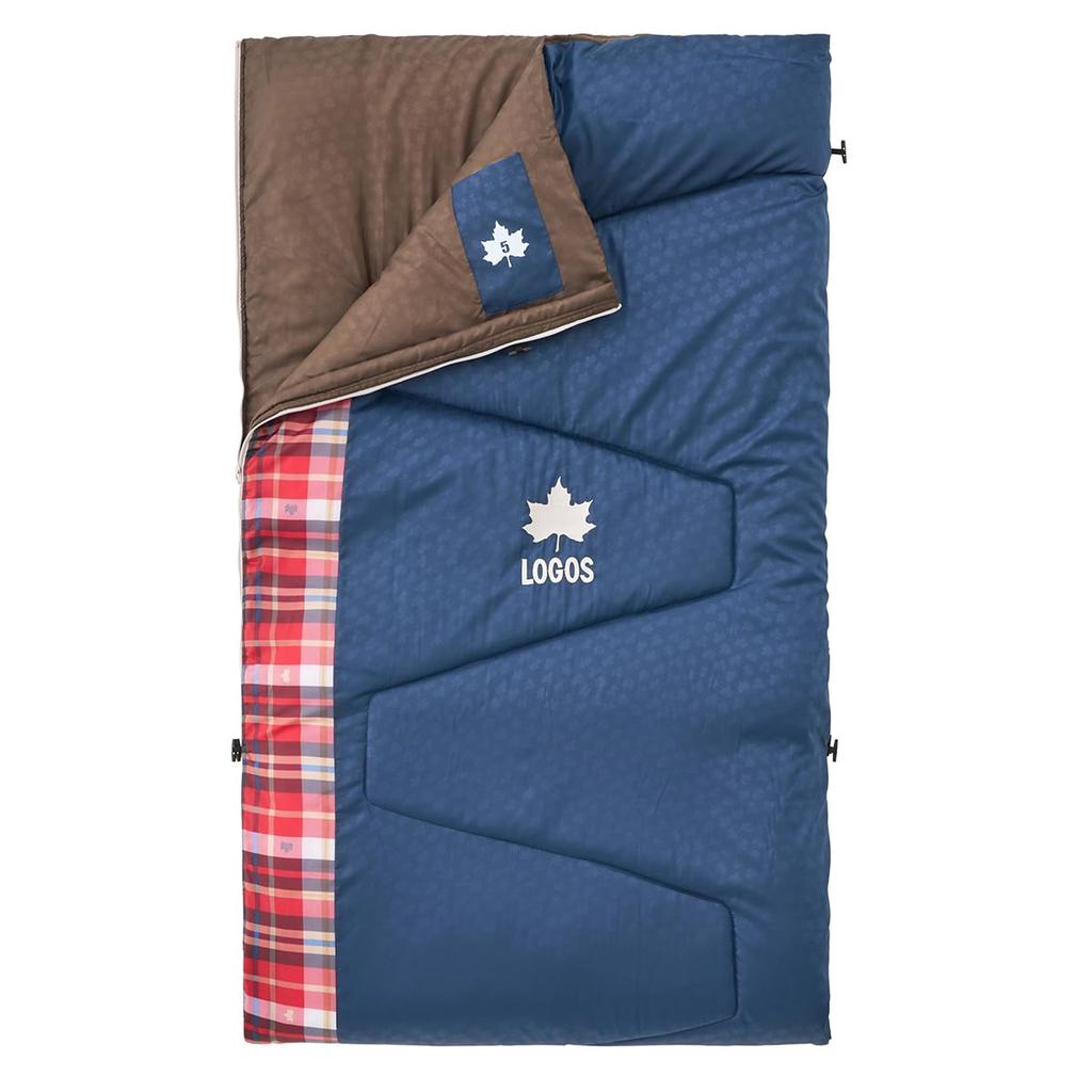 LOGOS Washable Slumber Sleeping Bag 5 Ideal for Outdoor Disaster and Car Camping (72602005) - Camping, Activities, Preparedness,