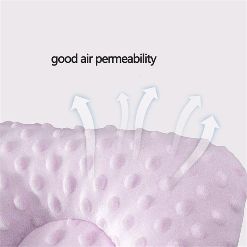 Concave Pillow for Newborns Double-sided Head Support Cushions Breathable Comforting Pillows for Baby Girls Boy