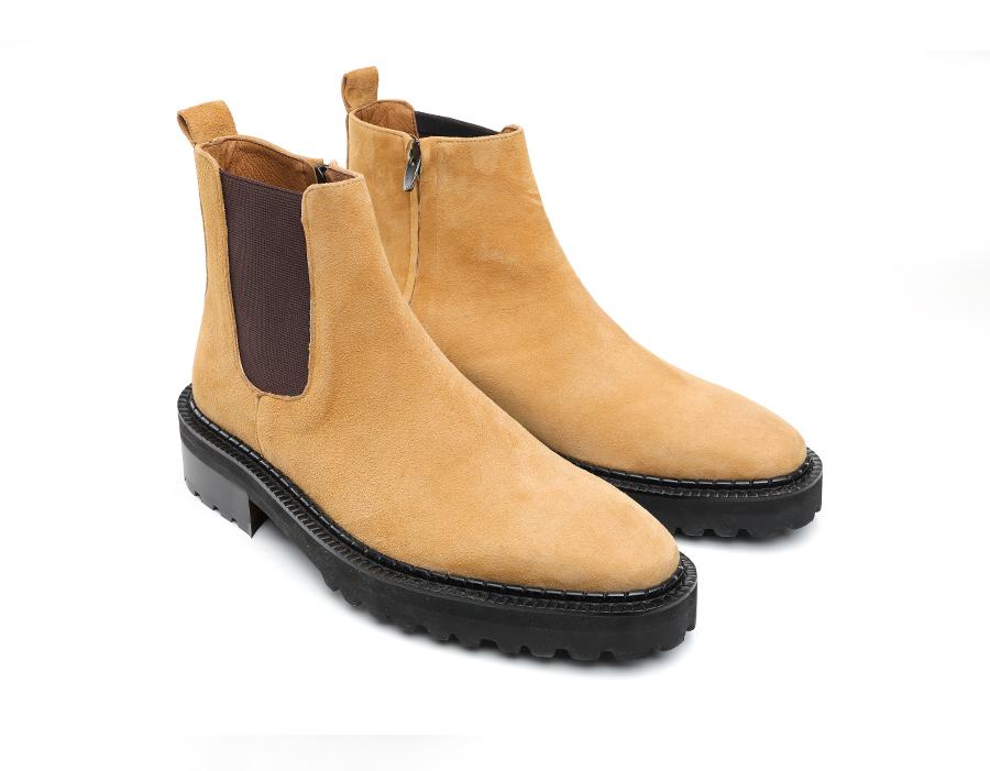 Lavantano 12Mm Walker Sole Chelsea Boots - Beige