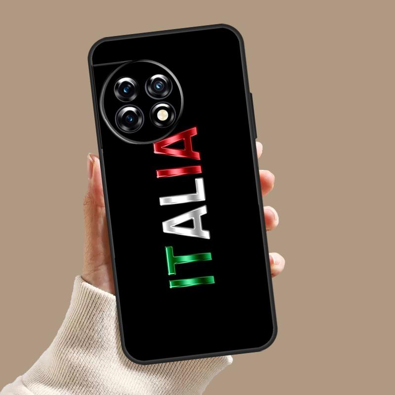 

Italy Flag Vintage Italian Case For OnePlus Nord 5 CE 3 4 Lite N20 N30 OnePlus 15 13 12 11 8 9 10 Pro 10T 13T 13R Cover OnePlus Nord CE3Lite