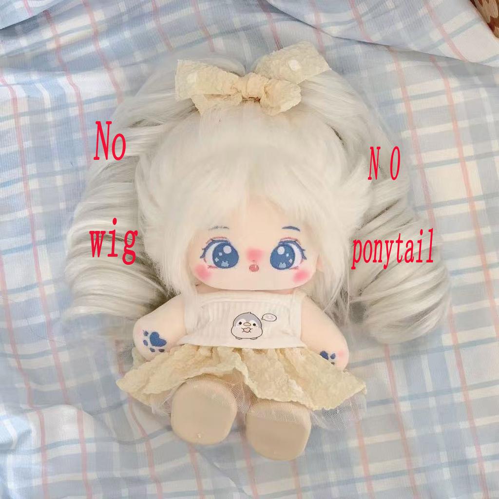 20cm IDol Doll Anime Plush Cotton Dolls with Flower Baby Change Clothes Cute Stuffed Star Figure Doll Toys Toys Collection Gifts