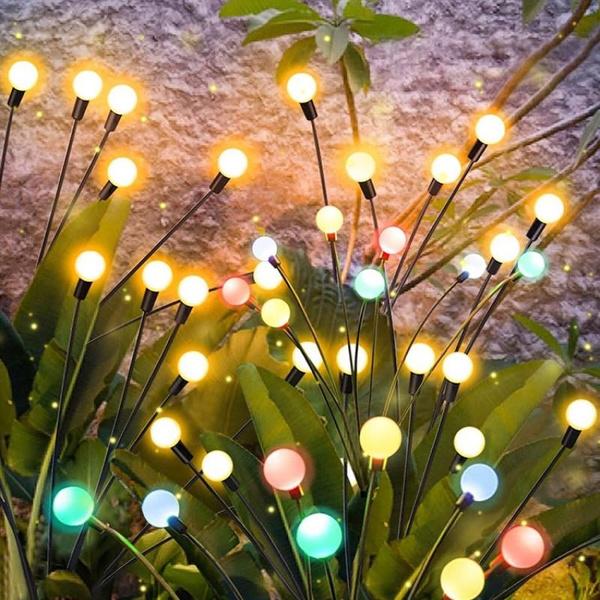 6/8/10 Led Solar Light Outdoor Garden Decoration Landscape Lights Firework Firefly Lawn Lamps Country House Decor Lamp