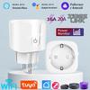 Smart Plug EU WiFi Socket 16A/20A Tuya Power Monitoring Smart Life APP Control Remote Timer Voice Control Alexa Google Home