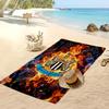 Newcastle United Football Print Beach Towel, Large Soft Quick Dry Towel for Beach Camping Swimming