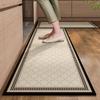 Diatomaceous Mud Kitchen Floor Mat Super Absorbent Doormats Bathroom Pad Anti-Slip Kitchen Mats Wipeable Wash Long Strip Carpet