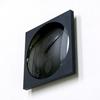 Lemnos HOLA Black Analog Wall Clock