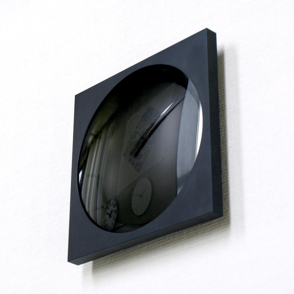 Lemnos HOLA Black Analog Wall Clock