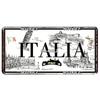 Europa Stadt 15x30CM Schild Metallschild Vintage Plakette Blechschild Wanddeko Für Bar Land Irland/Paris/Prag Poster
