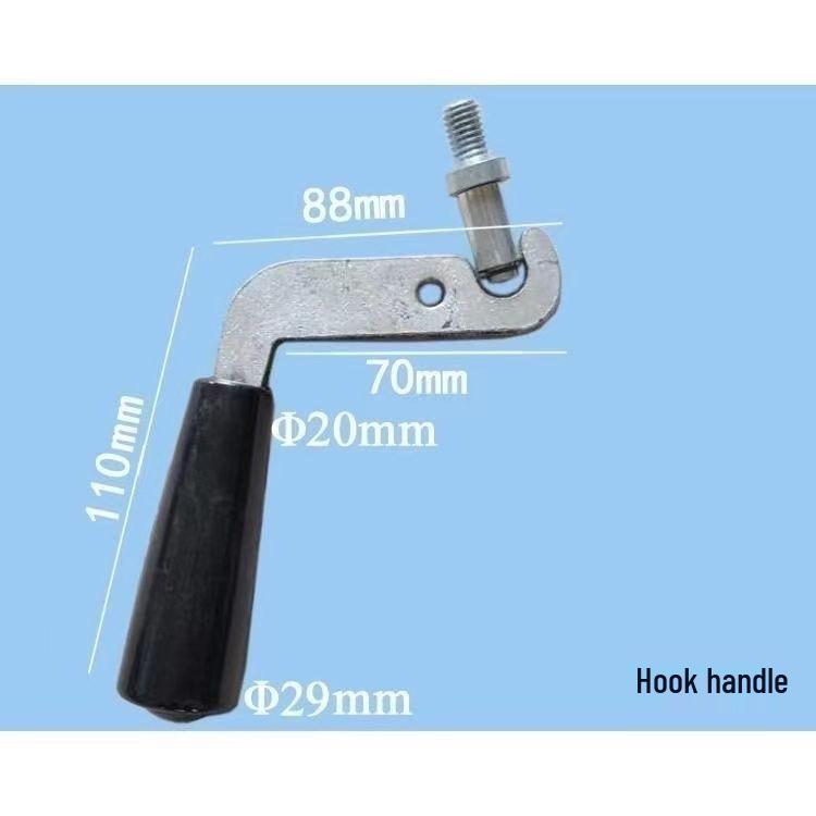 

Large Round Stove & Boiler Door Handle - New Model Accessory