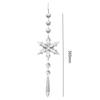 Suncatcher Crystal Wind Chimes Hexagon Sun Catchers Pendant Light Catcher Garden Window Wedding Curtain Chandelier Home Decor