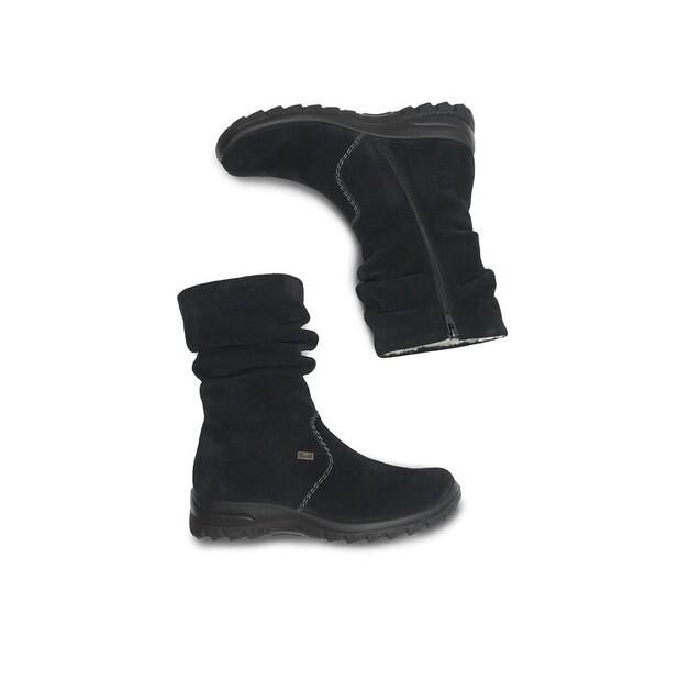 Rieker Z7171-01 Black Ankle Boots