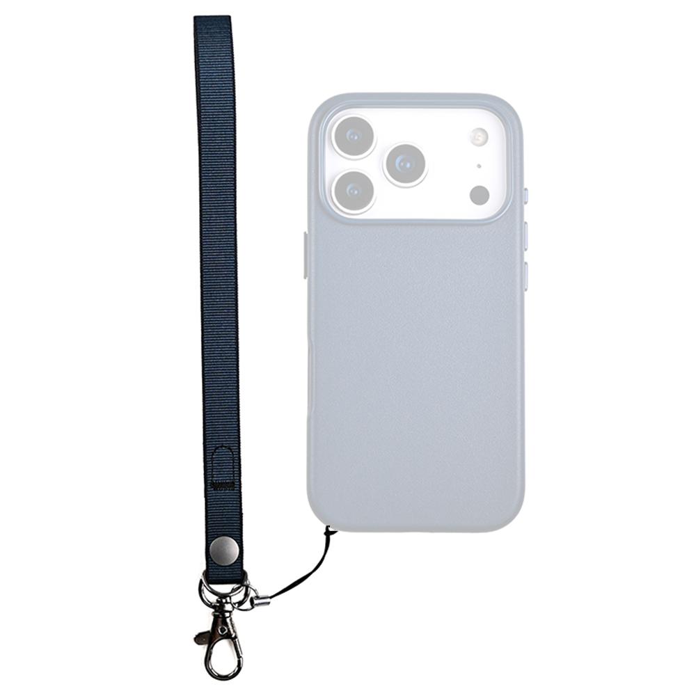 27cm Wrist Phone Lanyard Recycled PET Yarn Quick Release Short Strap with Tether Tab