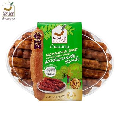 Tamarind House The Original 100 % naturlig söt, kärnfri torkad tamarind 400 g. x 1 / 3 st - Thai Frukt Snack